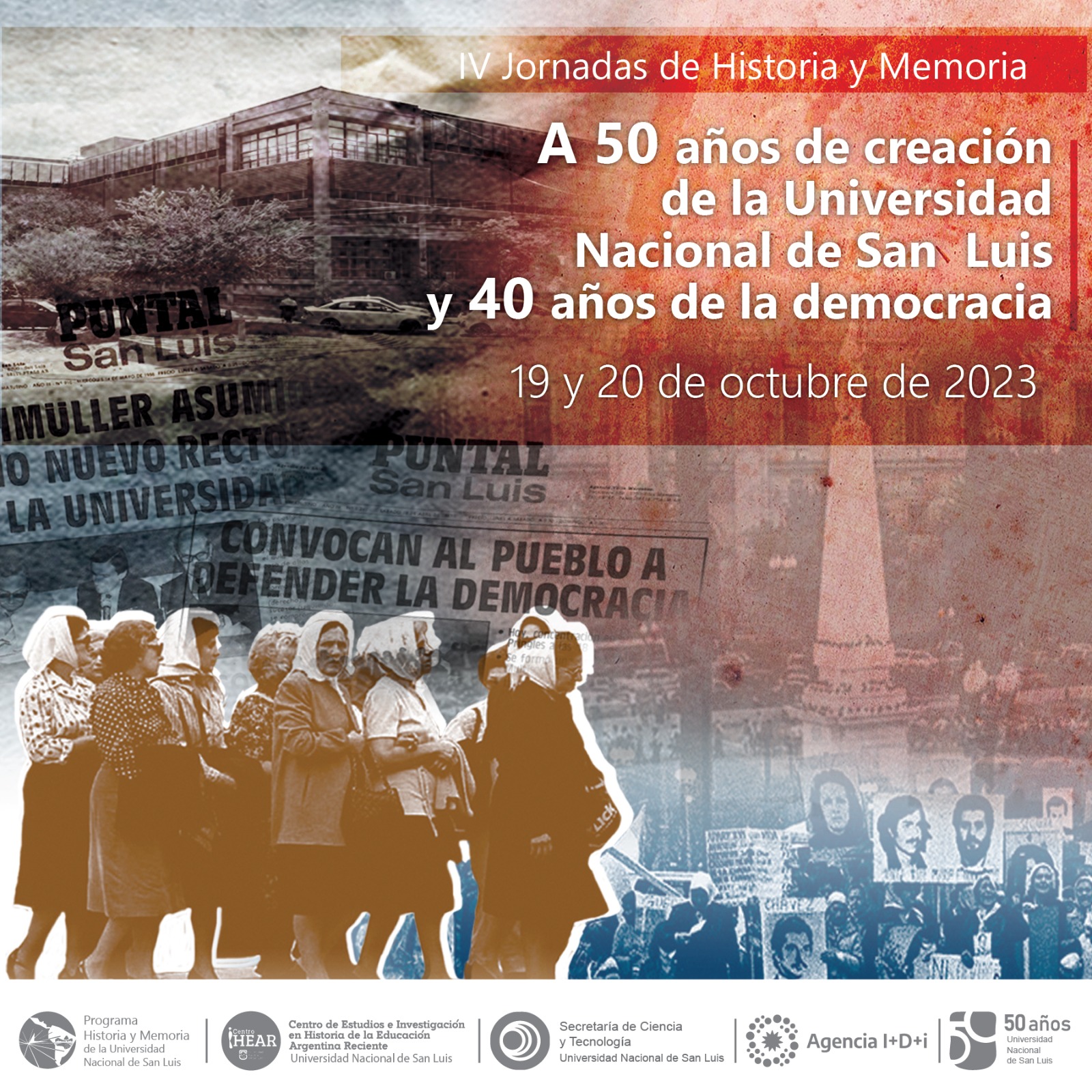 IV Jornadas de Historia y Memoria Secretaría de Ciencia y Tecnología