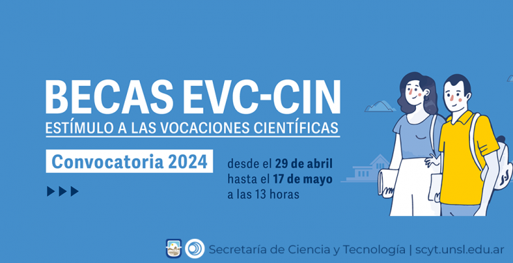 Becas EVC-CIN 2024: Inicio de Convocatoria